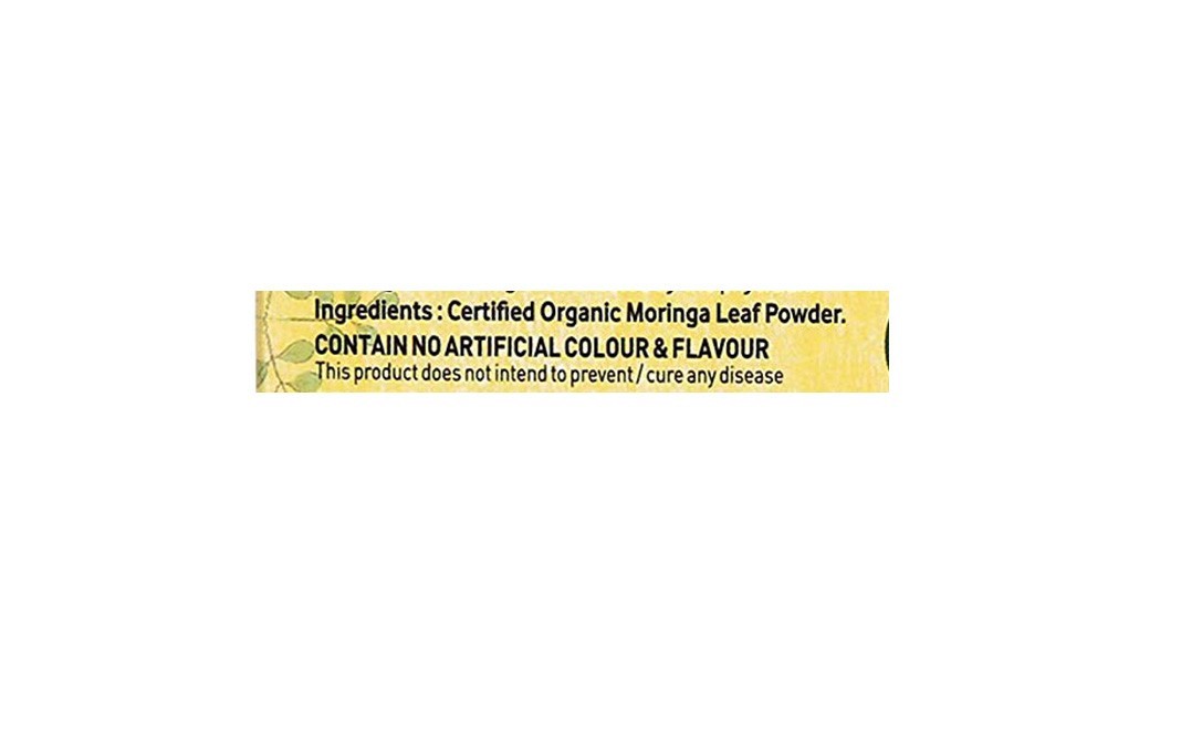 Nutriorg Organic Moringa Powder    Plastic Jar  150 grams